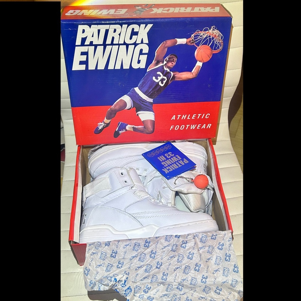 New with tags/box- Ewing Athletics Ewing 33 Hi Men's Basketball Shoes Size 9